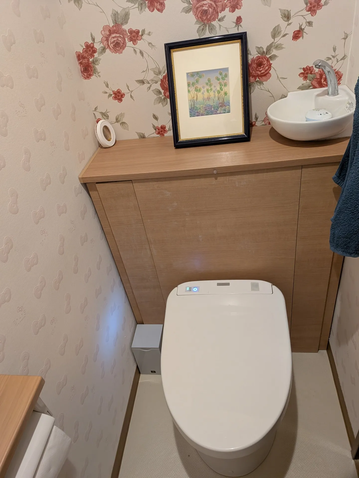 東区 S様邸 便器ユニットの交換とクロス、床材の貼替え